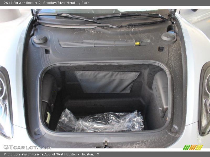  2014 Boxster S Trunk