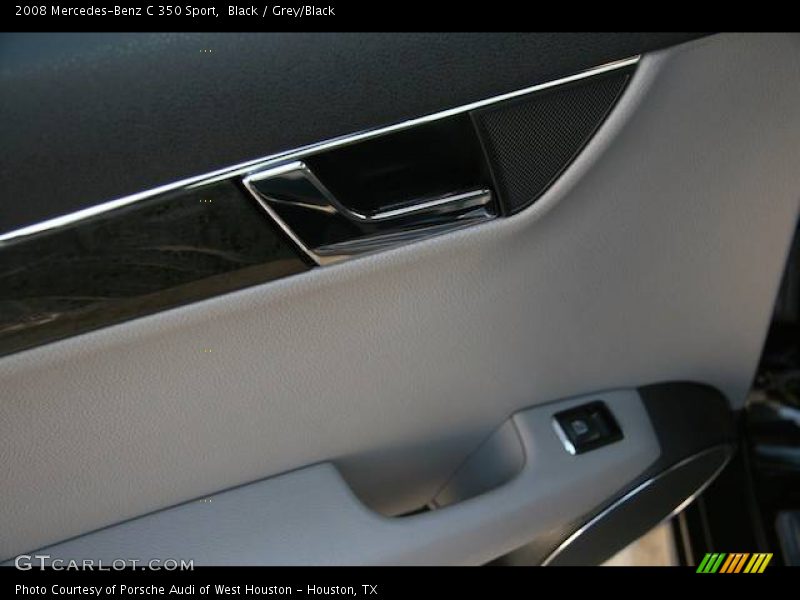 Black / Grey/Black 2008 Mercedes-Benz C 350 Sport