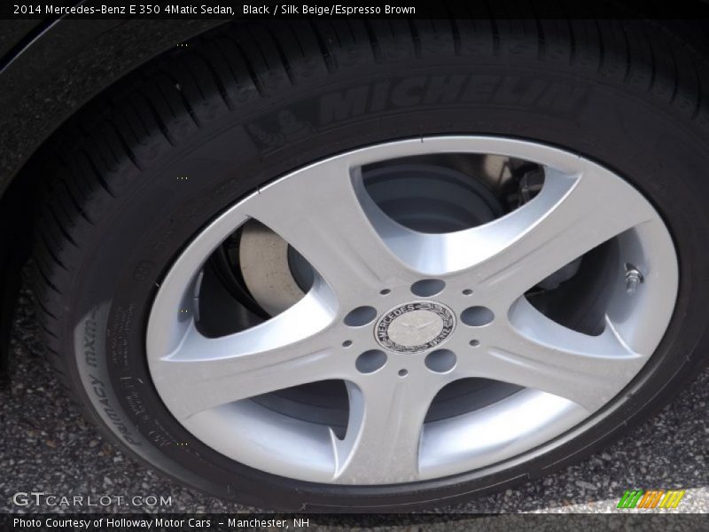 Black / Silk Beige/Espresso Brown 2014 Mercedes-Benz E 350 4Matic Sedan