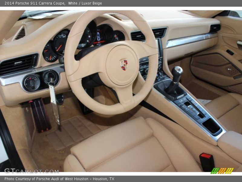 Luxor Beige Interior - 2014 911 Carrera Coupe 