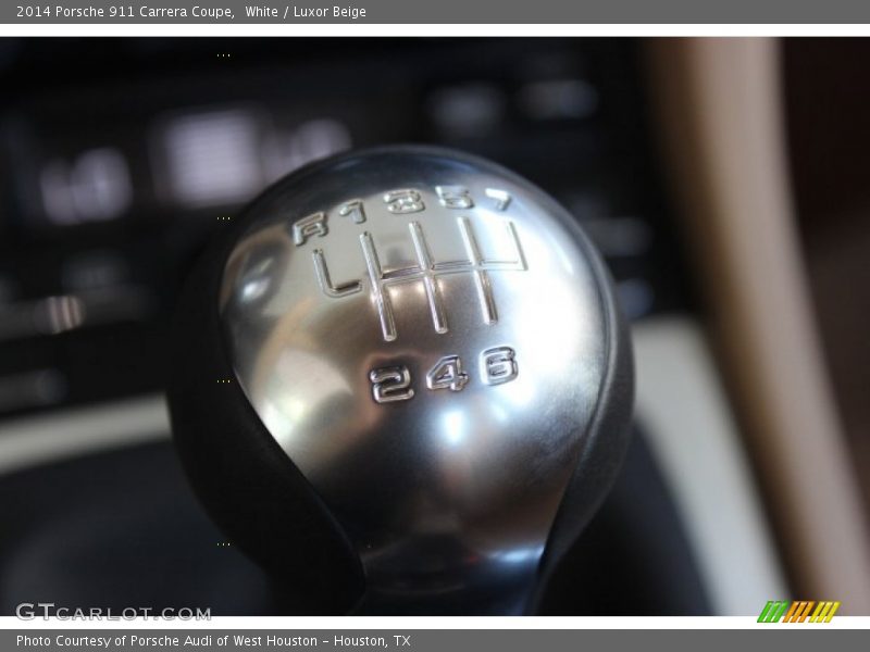  2014 911 Carrera Coupe 7 Speed Manual Shifter