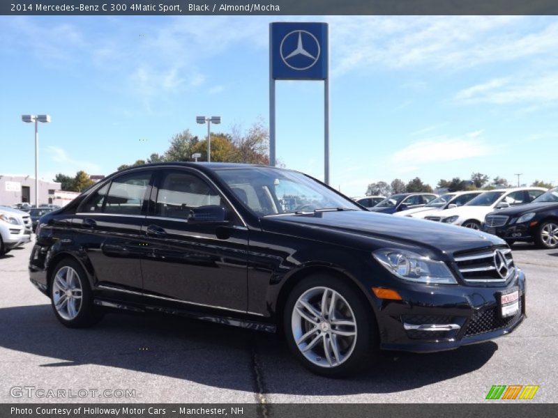 Black / Almond/Mocha 2014 Mercedes-Benz C 300 4Matic Sport