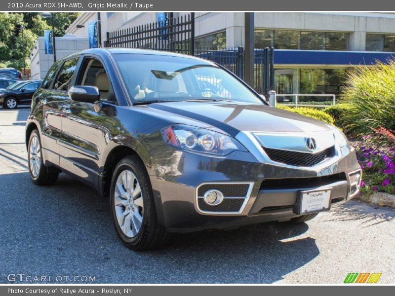 Grigio Metallic / Taupe 2010 Acura RDX SH-AWD