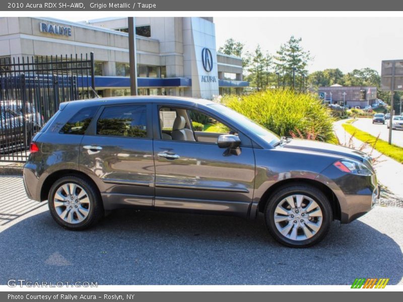 Grigio Metallic / Taupe 2010 Acura RDX SH-AWD