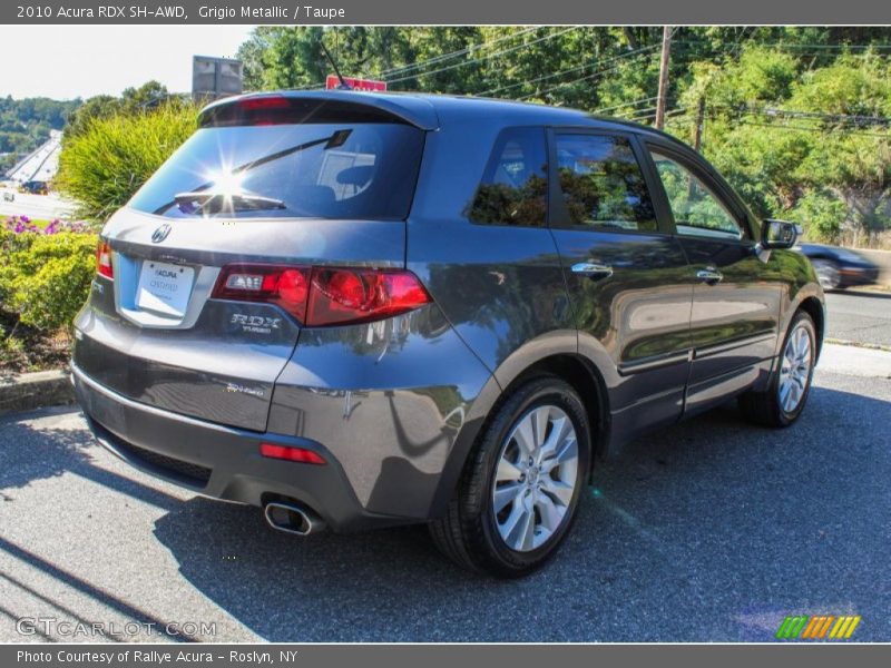 Grigio Metallic / Taupe 2010 Acura RDX SH-AWD
