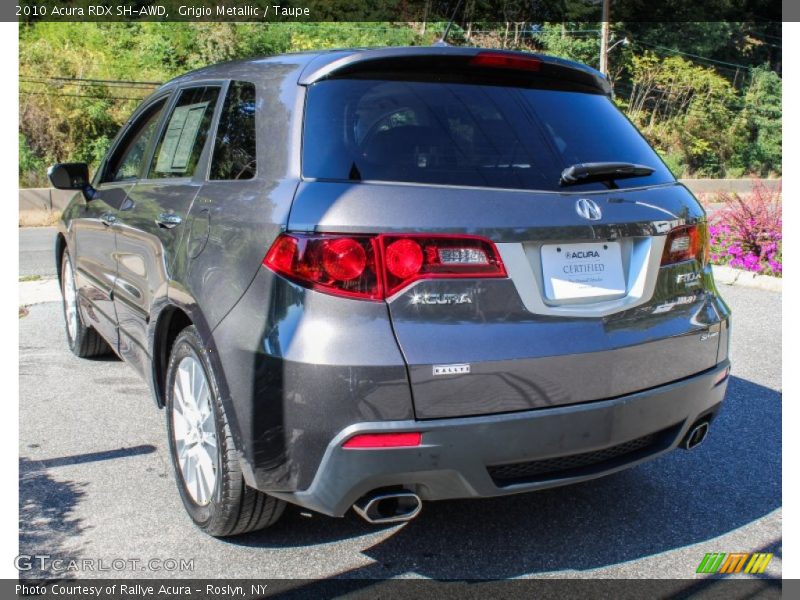 Grigio Metallic / Taupe 2010 Acura RDX SH-AWD
