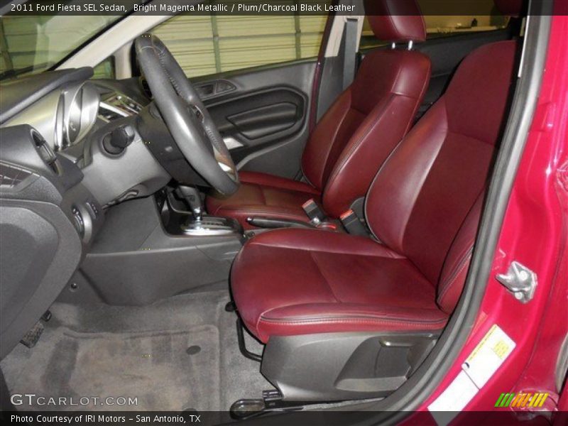 Front Seat of 2011 Fiesta SEL Sedan