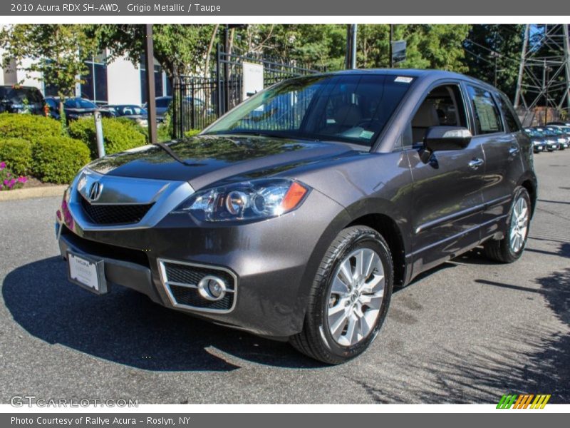 Grigio Metallic / Taupe 2010 Acura RDX SH-AWD