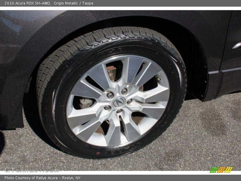 Grigio Metallic / Taupe 2010 Acura RDX SH-AWD