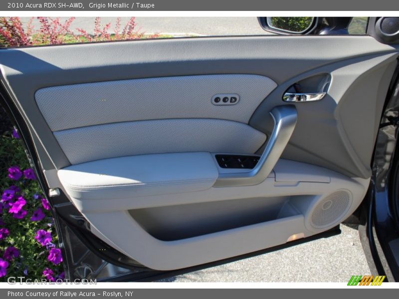 Grigio Metallic / Taupe 2010 Acura RDX SH-AWD