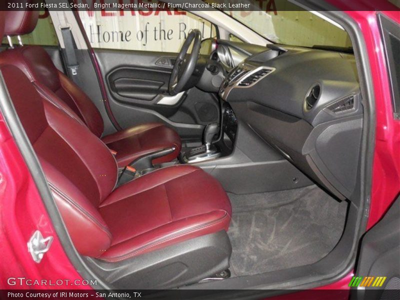 Front Seat of 2011 Fiesta SEL Sedan