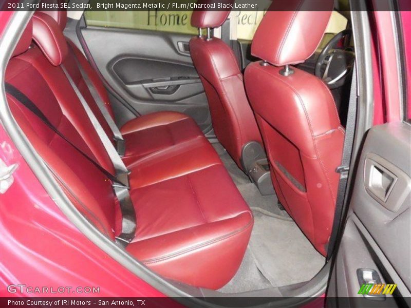 Rear Seat of 2011 Fiesta SEL Sedan