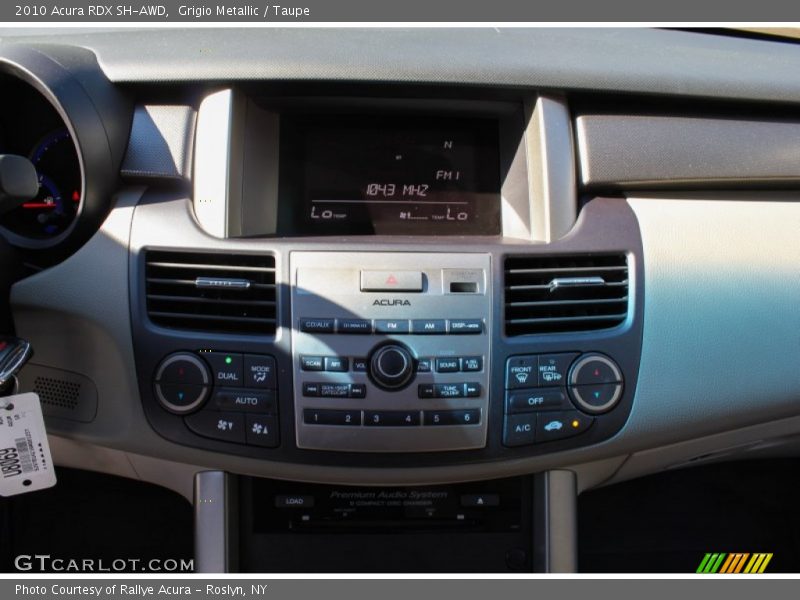 Grigio Metallic / Taupe 2010 Acura RDX SH-AWD