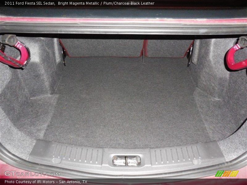  2011 Fiesta SEL Sedan Trunk