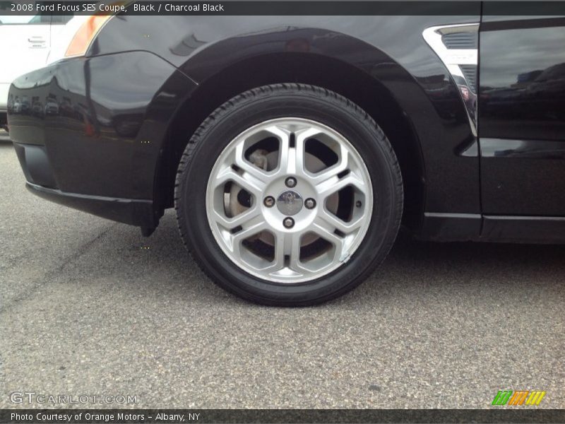 Black / Charcoal Black 2008 Ford Focus SES Coupe