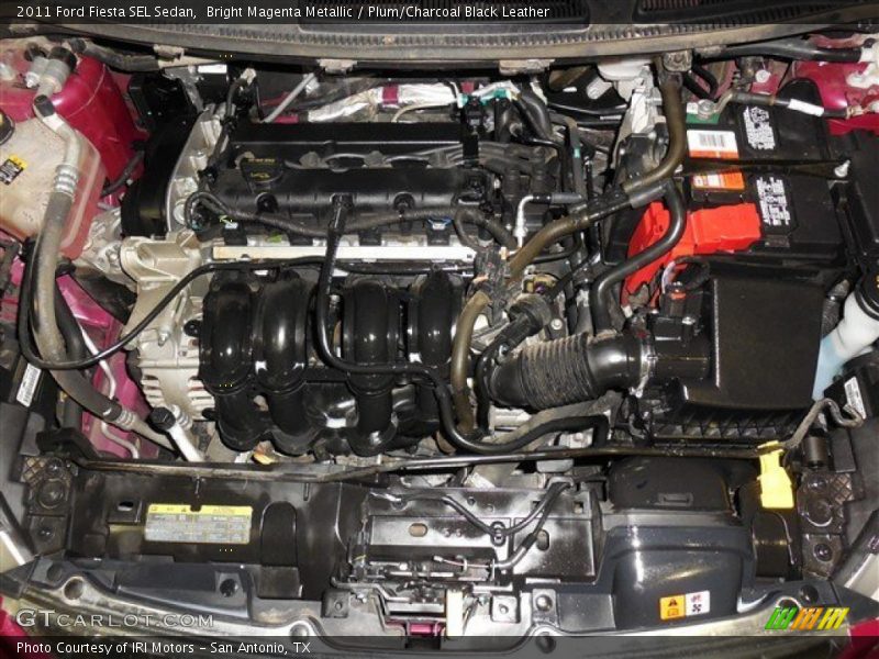  2011 Fiesta SEL Sedan Engine - 1.6 Liter DOHC 16-Valve Ti-VCT Duratec 4 Cylinder