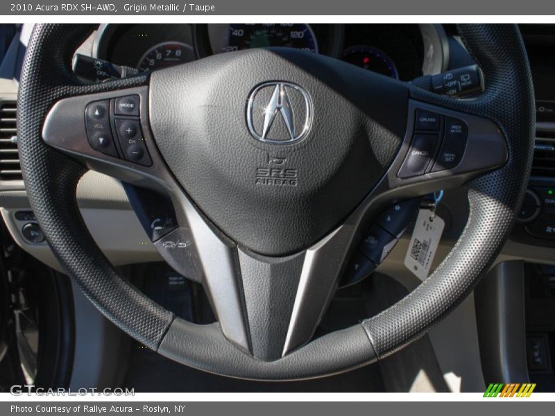Grigio Metallic / Taupe 2010 Acura RDX SH-AWD