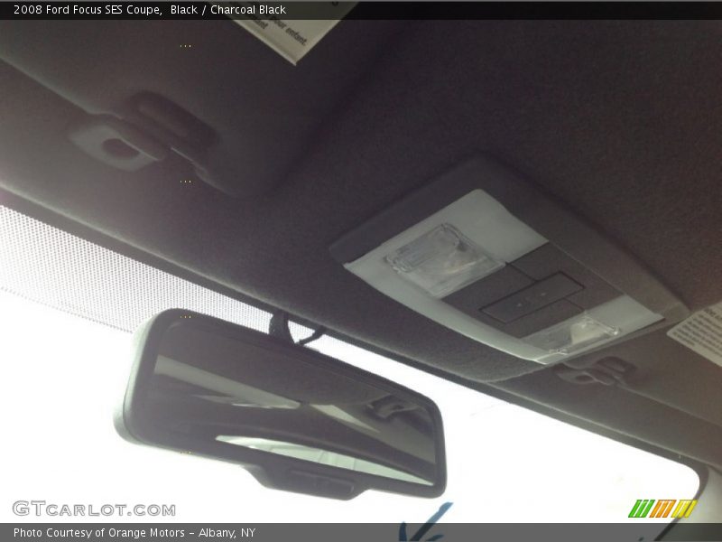 Black / Charcoal Black 2008 Ford Focus SES Coupe