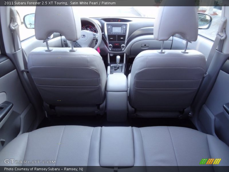Satin White Pearl / Platinum 2011 Subaru Forester 2.5 XT Touring