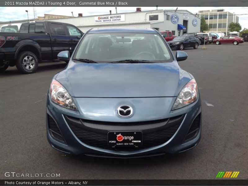 Gunmetal Blue Mica / Black 2011 Mazda MAZDA3 i Touring 4 Door