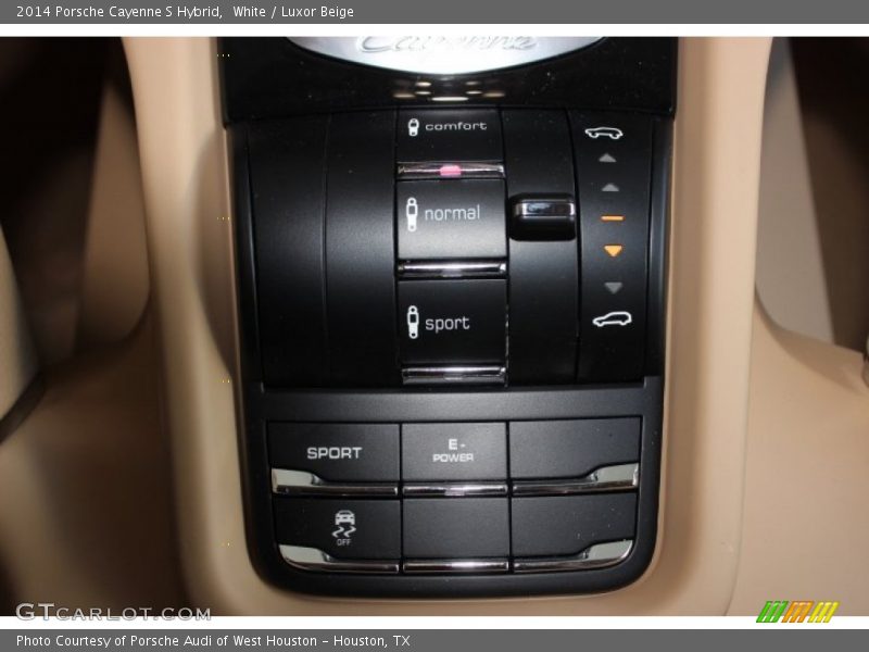 Controls of 2014 Cayenne S Hybrid