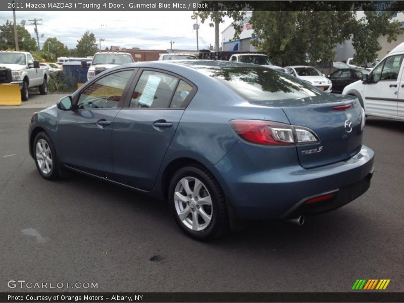 Gunmetal Blue Mica / Black 2011 Mazda MAZDA3 i Touring 4 Door