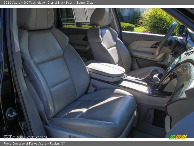 Crystal Black Pearl / Taupe Gray 2010 Acura MDX Technology