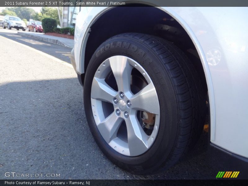 Satin White Pearl / Platinum 2011 Subaru Forester 2.5 XT Touring