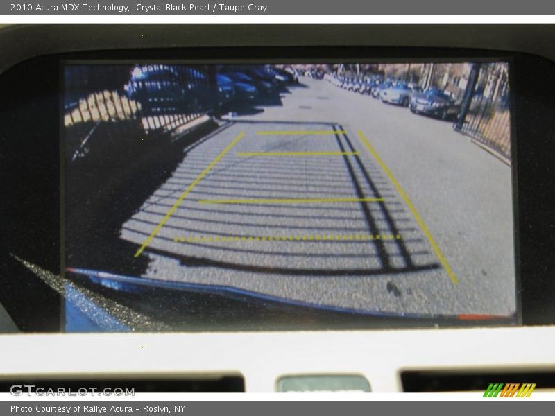 Crystal Black Pearl / Taupe Gray 2010 Acura MDX Technology