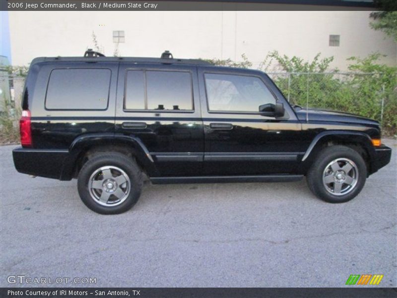 Black / Medium Slate Gray 2006 Jeep Commander