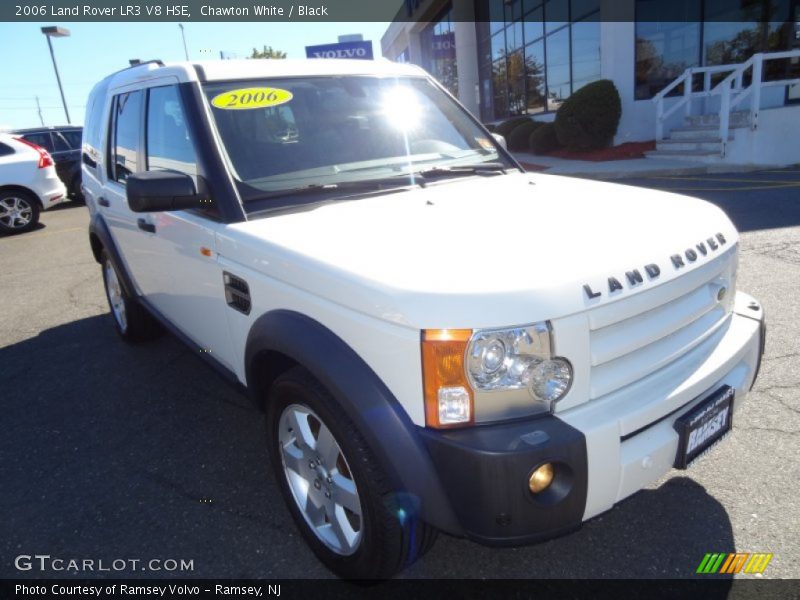 Chawton White / Black 2006 Land Rover LR3 V8 HSE