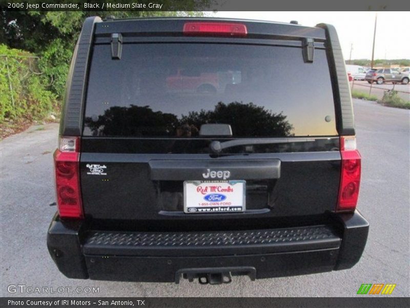 Black / Medium Slate Gray 2006 Jeep Commander