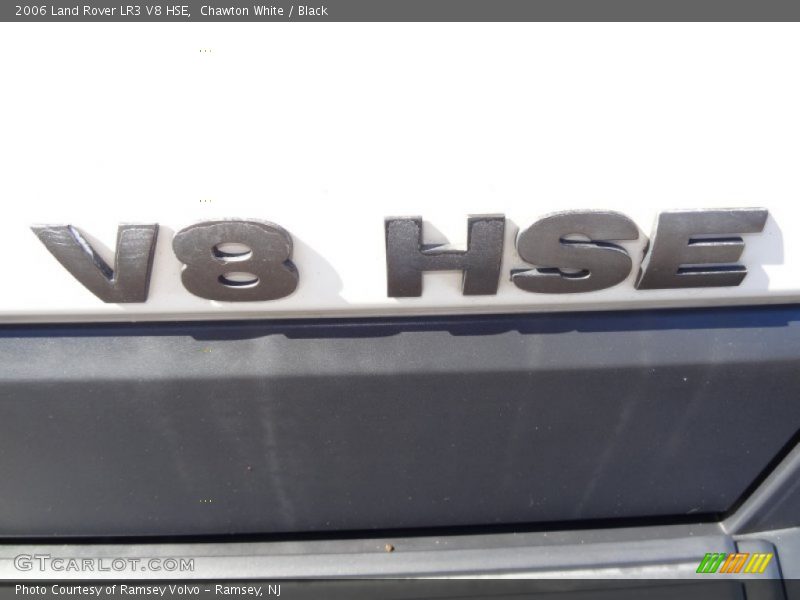 Chawton White / Black 2006 Land Rover LR3 V8 HSE