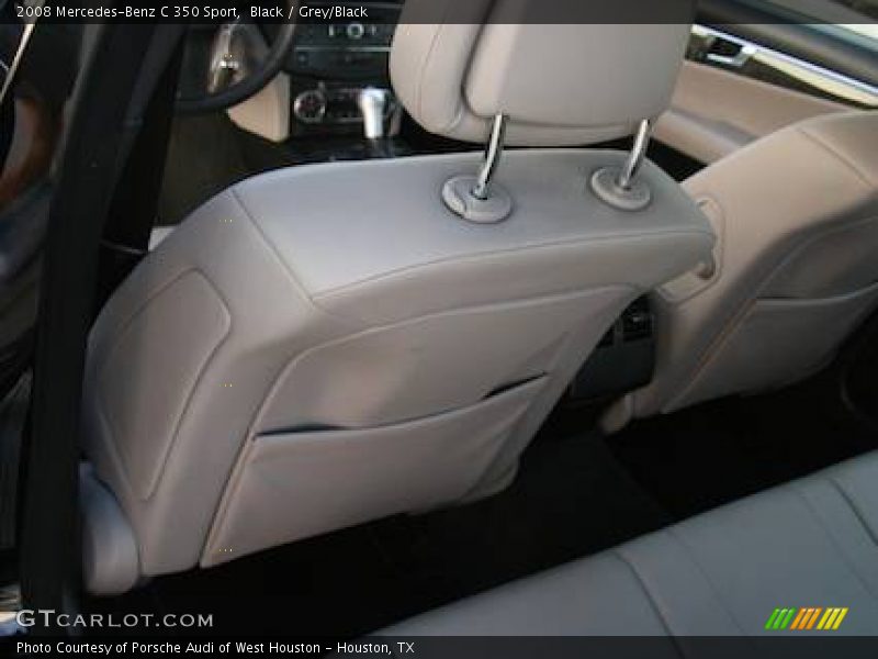 Black / Grey/Black 2008 Mercedes-Benz C 350 Sport