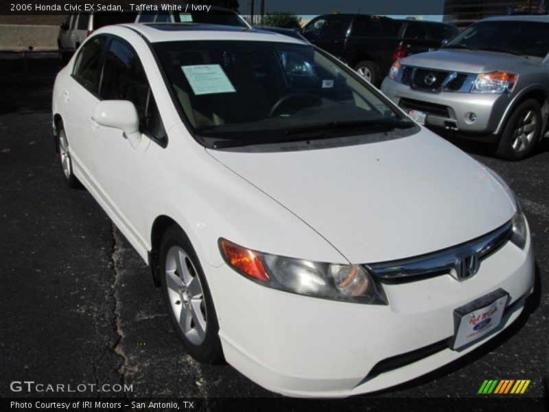 Taffeta White / Ivory 2006 Honda Civic EX Sedan