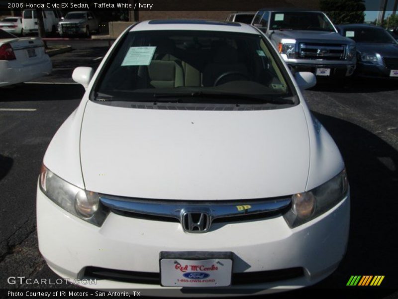 Taffeta White / Ivory 2006 Honda Civic EX Sedan