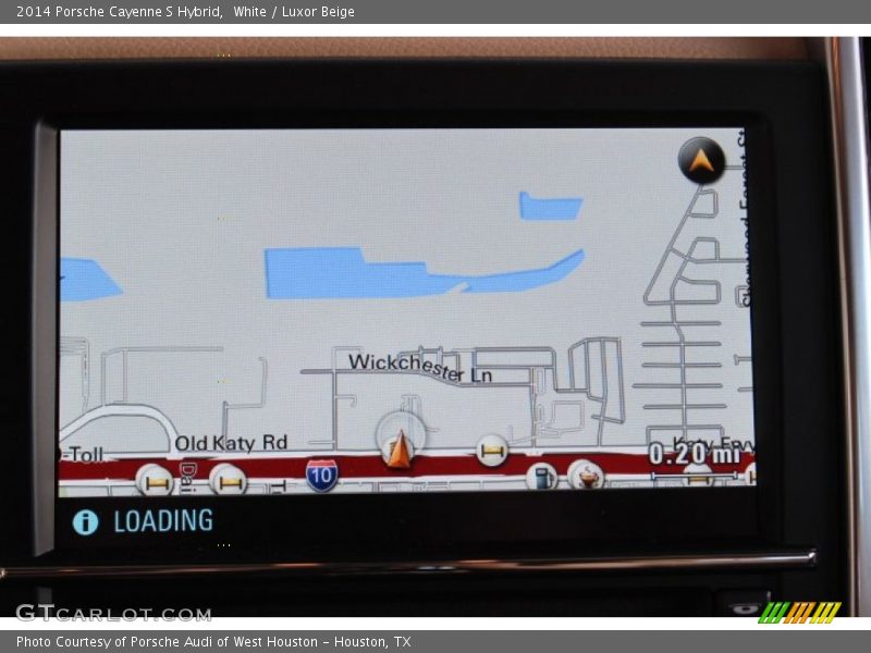 Navigation of 2014 Cayenne S Hybrid