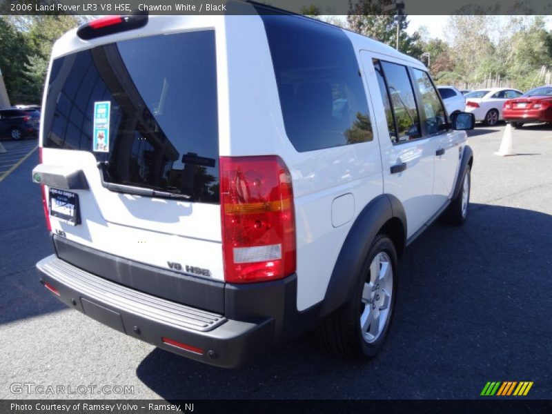 Chawton White / Black 2006 Land Rover LR3 V8 HSE
