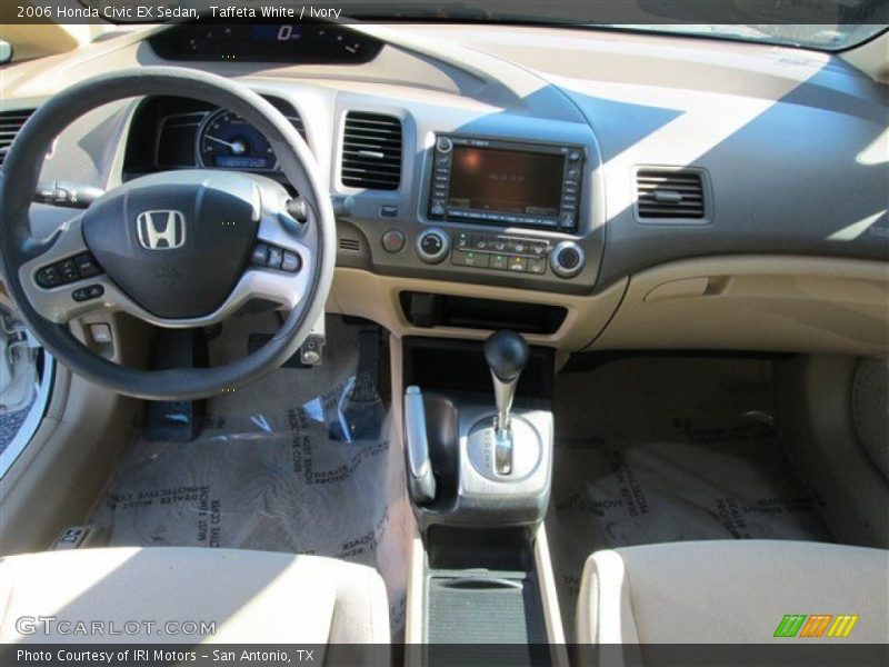 Taffeta White / Ivory 2006 Honda Civic EX Sedan
