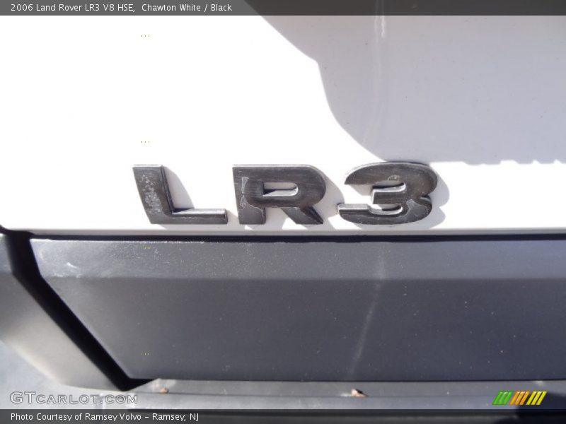 Chawton White / Black 2006 Land Rover LR3 V8 HSE