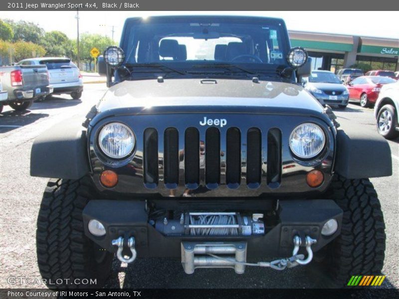 Black / Black 2011 Jeep Wrangler Sport 4x4