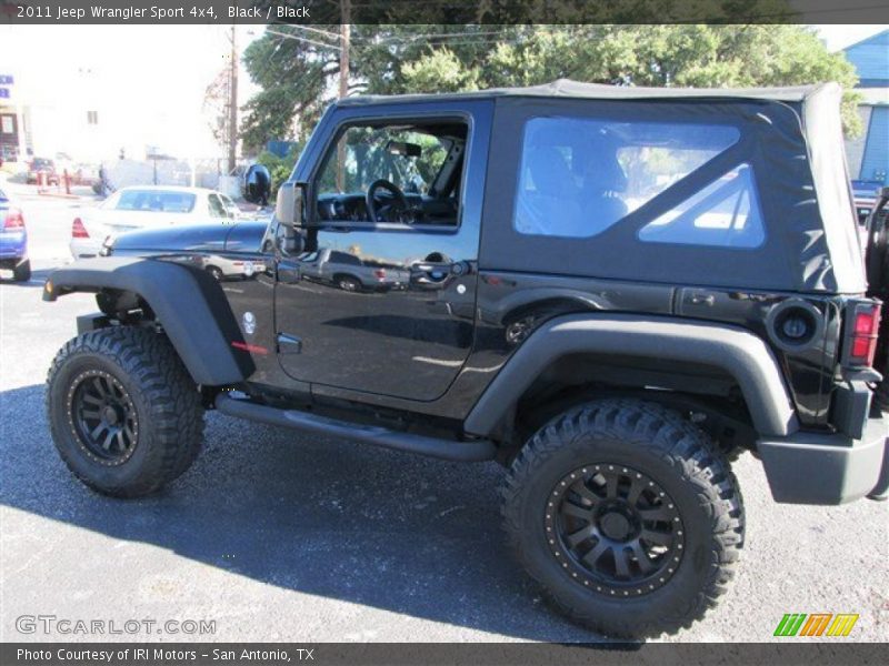 Black / Black 2011 Jeep Wrangler Sport 4x4