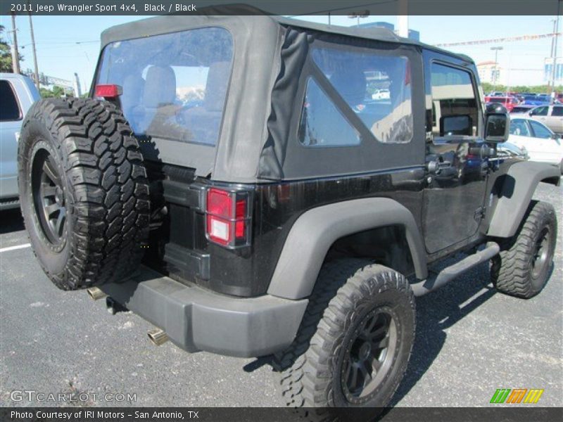 Black / Black 2011 Jeep Wrangler Sport 4x4