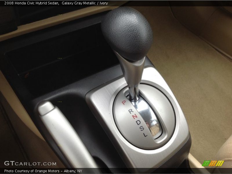 Galaxy Gray Metallic / Ivory 2008 Honda Civic Hybrid Sedan