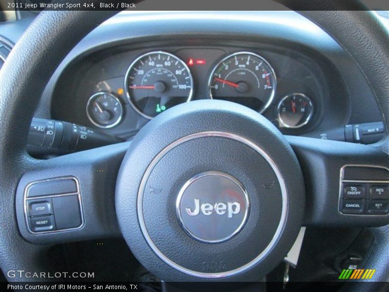 Black / Black 2011 Jeep Wrangler Sport 4x4