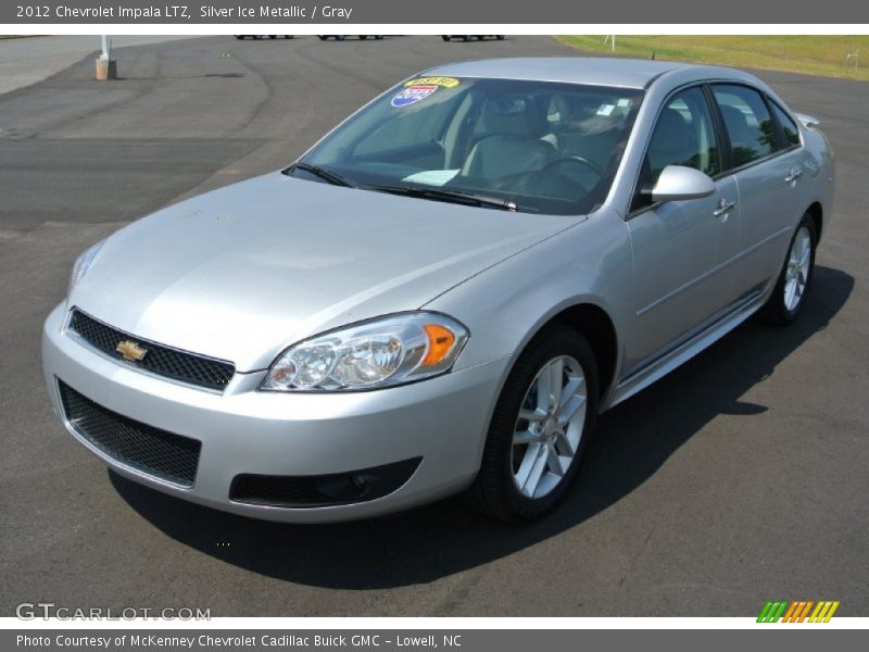 Silver Ice Metallic / Gray 2012 Chevrolet Impala LTZ