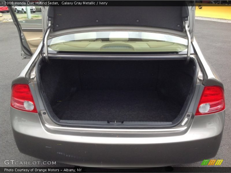 Galaxy Gray Metallic / Ivory 2008 Honda Civic Hybrid Sedan