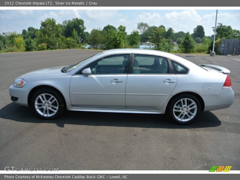 Silver Ice Metallic / Gray 2012 Chevrolet Impala LTZ