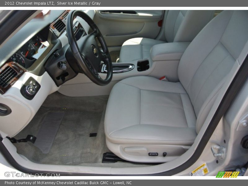 Silver Ice Metallic / Gray 2012 Chevrolet Impala LTZ