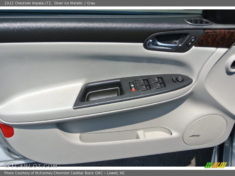 Silver Ice Metallic / Gray 2012 Chevrolet Impala LTZ